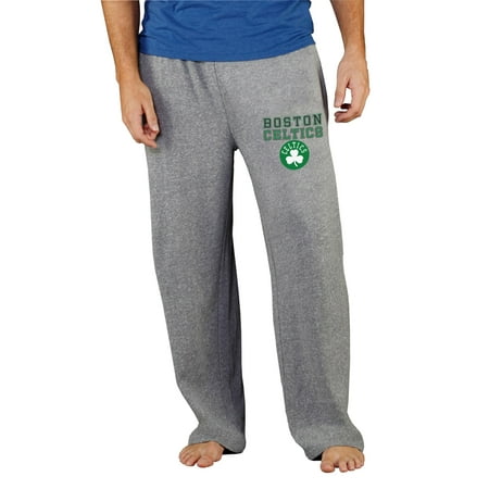 Men's Concepts Sport Gray Boston Celtics Mainstream Tri-Blend Terry Pants