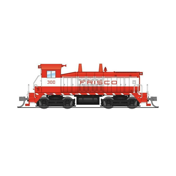 Broadway Limited Imports N EMD SW7 SLSF 304 Red & White Paragon4 BLI7521 N Locomotives