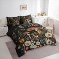 thumbnail image 4 of Manfei Natural Plant Mushroom 7-Piece Bedding Comforter Set,Country Floral Daisy King Bedding Sets,Red White Black Bed Sheets For Boys Kids,Breathable Home Decor Reversible, 4 of 9