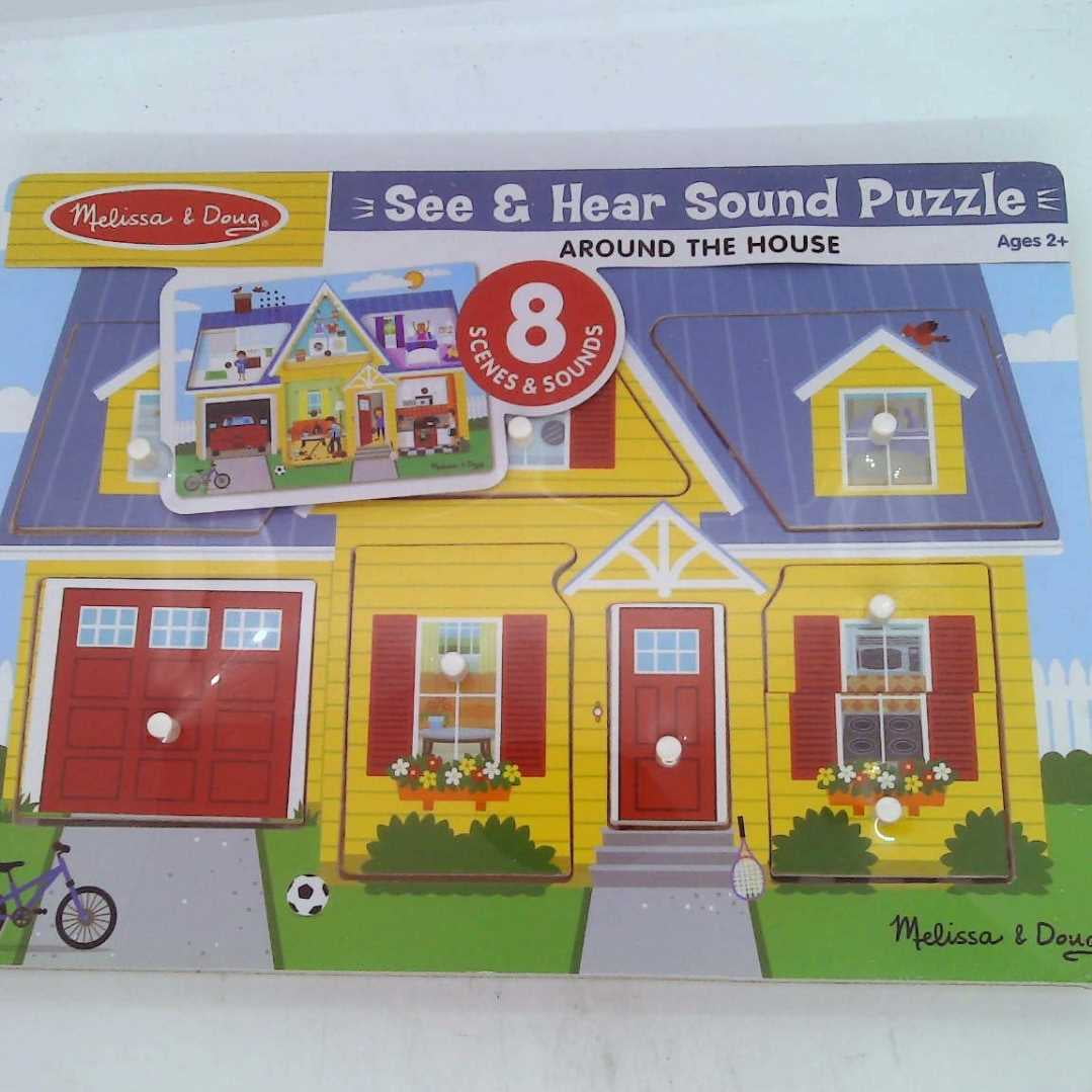 melissa & doug wooden latches board