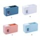 thumbnail image 3 of Bearachild Dispensador de de , soporte para cepillo de de pared sin perforaciones, exprimidor multifuncional, organizador de herramientas para Juegos de accesorios de baño Blanco, 3 of 6