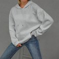 thumbnail image 2 of Bovemsi Sweatshirt for Women Oversized Hoodies 2025 Cute Hoodie Plus Size Plain Basic Soft Sweatshirts Tops Fall Winter Comfort Hoodie, 2 of 7