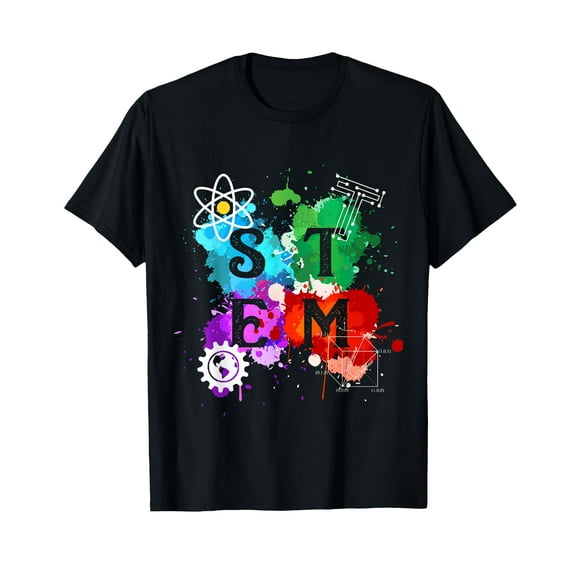 STEM Science Technology Engineering Math Teacher Gift T-Shirt