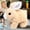 Brown, variant on AoDai Easter realistic rabbit toy, interactive rabbit, realistic rabbit - can jump, twitch and shake ears