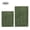 DarkOlive Green, variant on Tripumer 2 Piece Chenille Bathroom Rug Set Soft Plush Shower Mats Soft Plush Absorbent Shag for Shower Floor Dark Olive Green