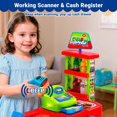 thumbnail image 3 of Set de juego OLEOCA para tienda de abarrotes para niños con carrito y caja registradora, 3 of 7
