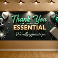thumbnail image 5 of Gold Design Thank You Banner Black Gold Balloons Star Decorations Essential Part for Team Celebration Event Indoor Outdoor, 5 of 7