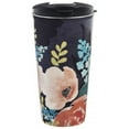 thumbnail image 3 of Cypress Home Ceramic Travel Cup, 17 Oz.,W/Box, Blooming Delight, 3 of 3