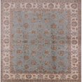 thumbnail image 1 of Ahgly Company Indoor Square Mid-Century Modern Dark Almond Brown Oriental Area Rugs, 8' Square, 1 of 6