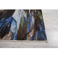thumbnail image 4 of Nourison Chroma Colorful Abstract Aegean 5'6" x 8' Area Rug, (6x8), 4 of 9