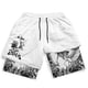 thumbnail image 1 of Serie de pantalones cortos de playa de doble capa con impresión digital 3D Ropa de playa de dos capas, 1 of 5