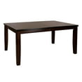 thumbnail image 4 of Topline Home Furnishings Burnished Espresso Dining Table, 4 of 5