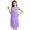 Light Purple, variant on Uccdo Women Sexy Satin Lace Pajamas Nightdress Lingerie Lace Sleepwear