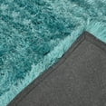 thumbnail image 6 of Light Blue Sky Blue Baby Blue Colors 5’x7’ Feet Shag Shaggy Solid Fuzzy Furry Decorative Designer Modern Contemporary Area Rug Carpet Rug Bedroom Living Room Hand Woven Plush Pile Soft, 6 of 7