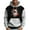 Light Gray, variant on Men's Pullover Hoodie with Santa Claus Graphic Print Drawstring Hood Long Sleeve Kangaroo Pocket Casual Fit Sweatshirt Black L