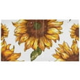 thumbnail image 2 of Sunflower in White 3 Ring Binders 1.5 inch Hardcover File Folders with Interior Pockets A4 Size Organizer for School Office Hospital, 2 of 8
