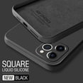 thumbnail image 1 of Funda cuadrada de silicona líquida para Samsung Galaxy S22 Plus S22Ultra S20 S10 S9 A52 A72 A50 A70 A51 A71 Note 20 Ultra 10 Deng Xun unisex, 1 of 2
