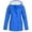 Blue, variant on AXXD Rain Coats for Women,Women Solid Rain Jacket Outdoor Plus Size Hooded Raincoat Windproof Jackets for Women
