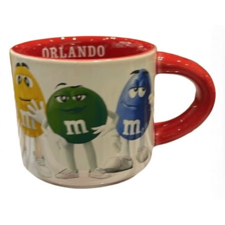 M&M's World Orlando All Characters Mini Espresso Mug New with Tag