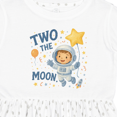 thumbnail image 4 of Inktastic Two the Moon Astronaut 2nd Birthday Girls Toddler Dress, 4 of 5