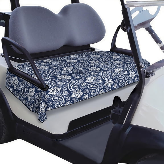 Classic Golf Cart Seat Protector 51" x 31", Traditional Style Microfiber Towel for Timeless Appearance