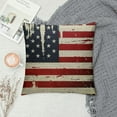 thumbnail image 2 of Shiartex Memory Foam Pillows American Flag Outdoor Throw Pillows Throw Pillows Outdoor Throw Pillow Case Spring Cushion Covers Farmhouse Sofa Pillows Fourth of July Decorations Party White, 2 of 5