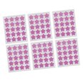 thumbnail image 1 of Detection Stickers,  Stickers Reusable Safe Flower Shaped Long Lasting Color Changing Paper  for, 1 of 8