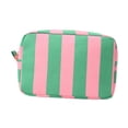 thumbnail image 1 of Neceser portátil de viaje para cosméticos, neceser para mujer, artículos de uso diario Verde Rosa, 1 of 9