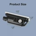 thumbnail image 4 of 2PCS Car License Plate Light for Renault Twingo II Clio IV Laguna 2 Megane 3 Twingo Master Vel Satis Car Canbus ledLights, 4 of 5