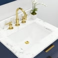 thumbnail image 7 of Water Creation Bristol 24"W Wood Single Bathroom Vanity in Blue/White, 7 of 7