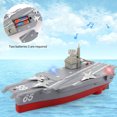 thumbnail image 2 of Shengyu ABS Ship Toy Equipped With Lighting And Sound Effects Safe And Environmental Warship Model Health, 2 of 6