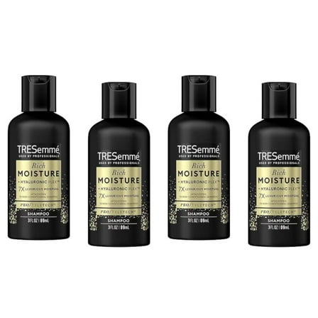 4 Pack - TRESemme Moisture Rich Luxurious Moisture Shampoo 3 oz Each
