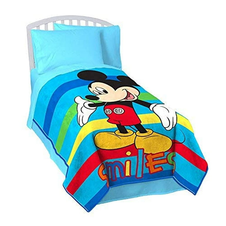 Mickey mouse twin blanket hot sale