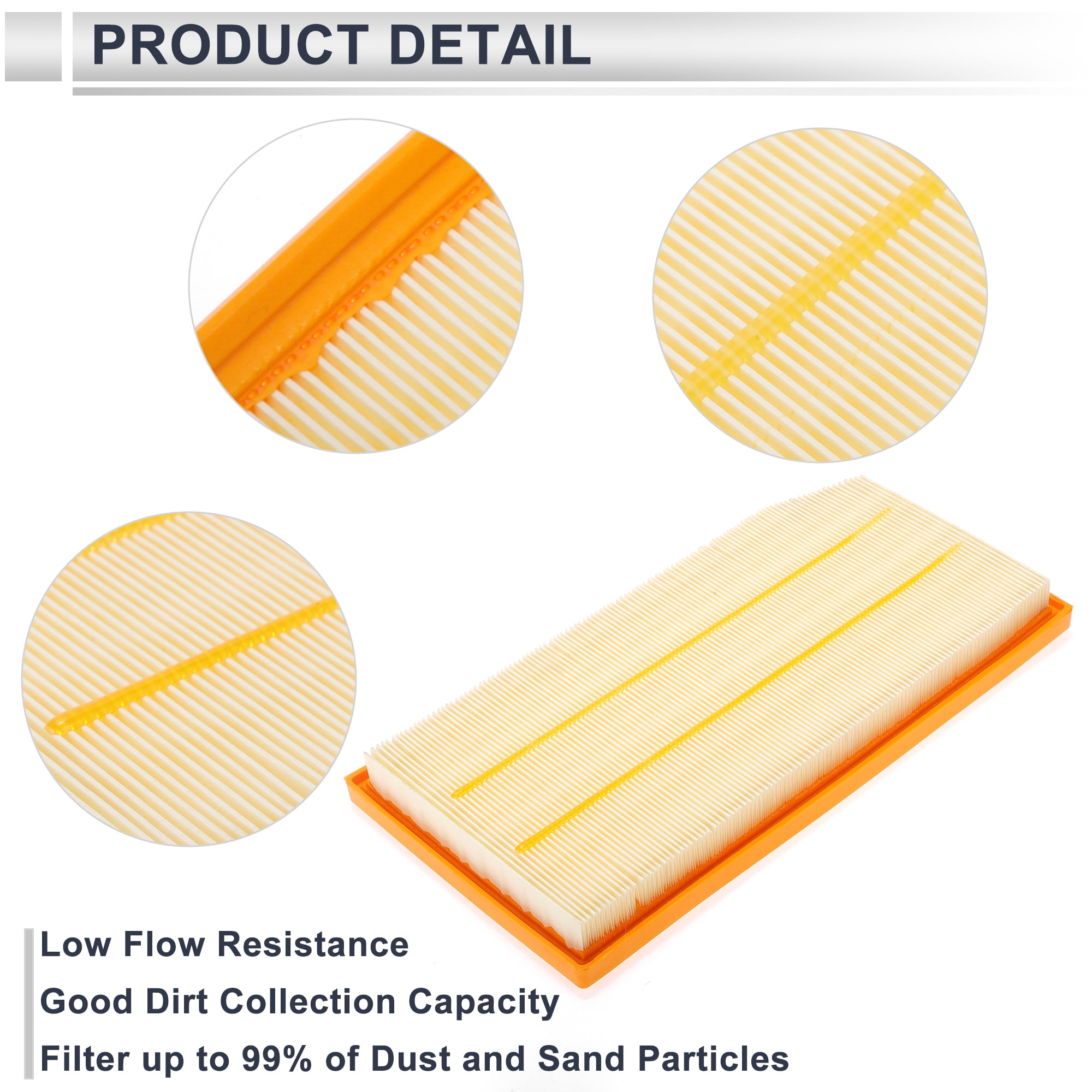 Unique Bargains Engine Air Filter for Mercedes-Benz GLE350 L4 2.0L 2020-2024