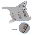 thumbnail image 4 of AMONIDA Electric Guitar Decoration Prewired Pickguard, SSS Loaded Pickguard, For Electric Guitar Musical Instrument Accessory, 4 of 8