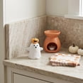 thumbnail image 6 of ZJNGJC Halloween Pumpkin Man Resin Figurine Mustache Statue With Cape Indoor Tabletop Shelf For Holiday Party Home Ornament B, 6 of 6