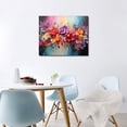 thumbnail image 2 of TISHIRON Paint by Numbers for Adults,16x20 inch Canvas Wall Art Blooming Floral Oil Painting by Numbers Kit for Home Wall Decor (Frameless), 2 of 6