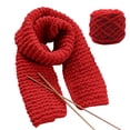 thumbnail image 5 of Bulky Blanket Yarn for DIY Projects Hand Knitting Crochet Thread Suitable for Clothing Hats Scarves and Blankets, 5 of 5