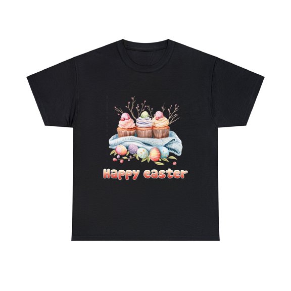 Cupcakes Happy Easter Shirt, Cupcakes Lovers Shirt ID-0228-5LBG