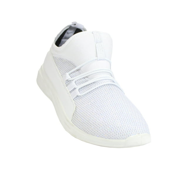 TENIS SPORT LEON DAMA MUJER BLANCO TEXTIL 336