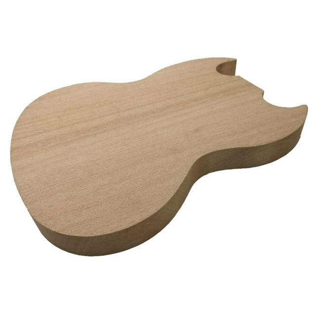 Guitar Body Semi-Hollow Body DIY Handcraft for SG Guitar