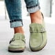 thumbnail image 3 of Women Casual Comfy Clogs Suede Slip On Sandals Summer Home Office Shoes, 3 of 5