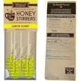 thumbnail image 3 of Melville Candy Hard Candy Manuka  Honey Spoons Lollipop On Wooden Ball Sticks, 5 Count Bag, 3 of 6