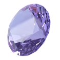thumbnail image 1 of Figura LONGWIN, pisapapeles con forma de diamante de cristal, 10 cm, color morado, 1 of 7