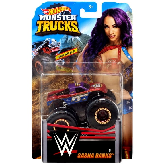 Hot Wheels WWE Sasha Banks Die-Cast Car