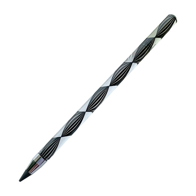 10Pcs Acrylic Infinite Writing Pencil! Fufafayo Infinite Writing Pencil, Acrylic Multicolor Eternal Pencil for Artists, Metal Tip Unlimited Pencil for Drawing, Erasable Inkless Pencil for Students,