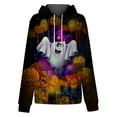 thumbnail image 4 of MesaSe Halloween Femmes Mode Quotidienne Polyvalent Décontracté Sweat-Shirt à Manches Longues Imprimé Top Sweat-Shirt, 4 of 5
