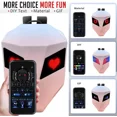 thumbnail image 3 of Smart LED Waterproof Motorcycle Backpack | Hard Shell App-Control Display (Pink), 3 of 10
