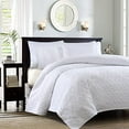 thumbnail image 1 of Madison Park Quebec Coverlet Mini Set, Twin/Twin X-Large, White, 1 of 5