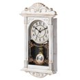 thumbnail image 3 of Reloj de pared Clockswise Vintage Grandfather con aspecto de madera, marrón, 3 of 8